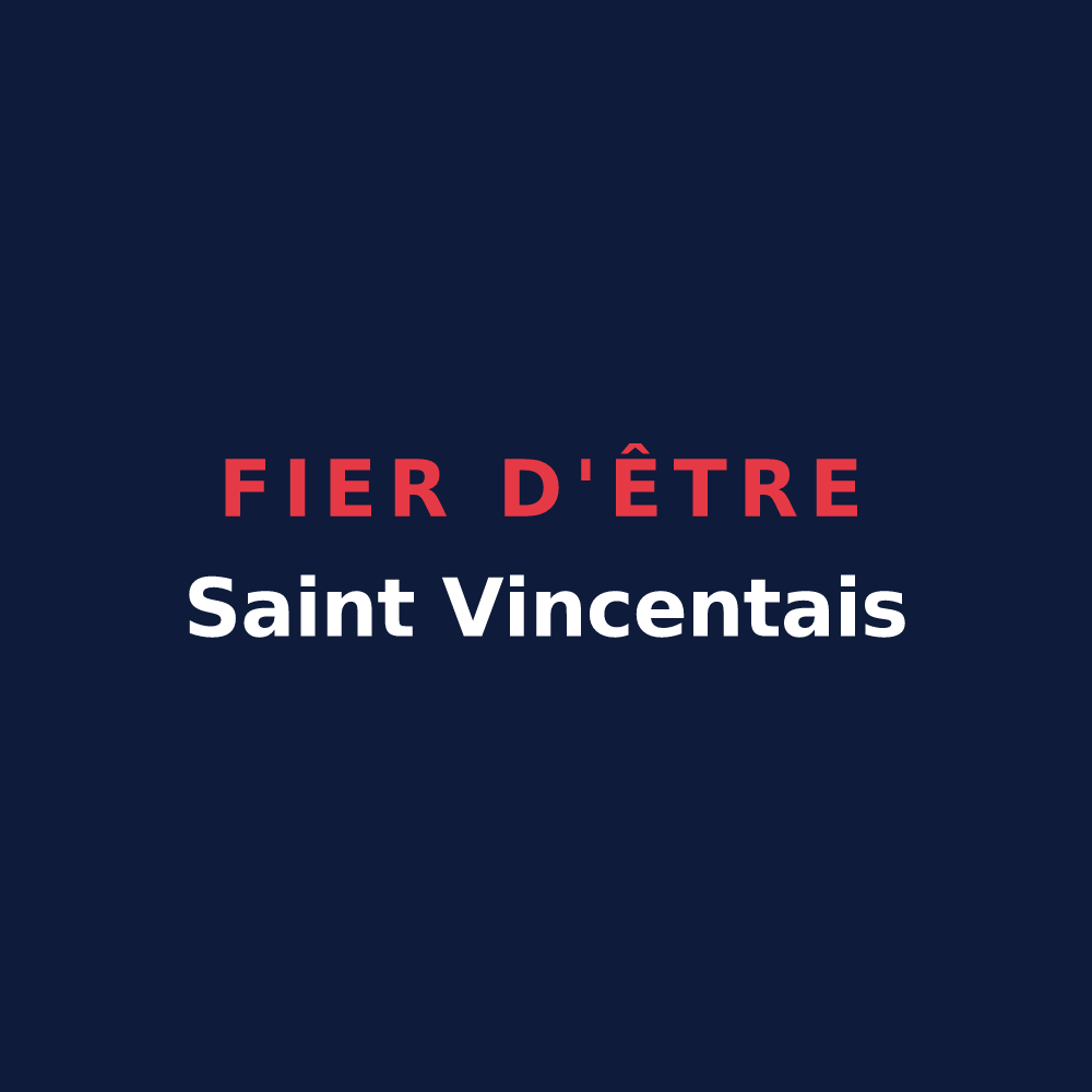 T-shirt « Fier d'être Saint Vincentais » — design pour Saint-Vincent-sur-l'Isle