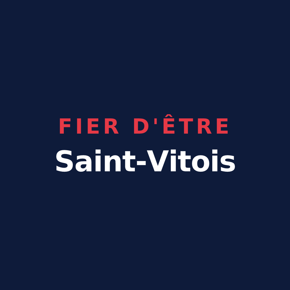 T-shirt « Fier d'être Saint-Vitois » — design pour Saint-Vite