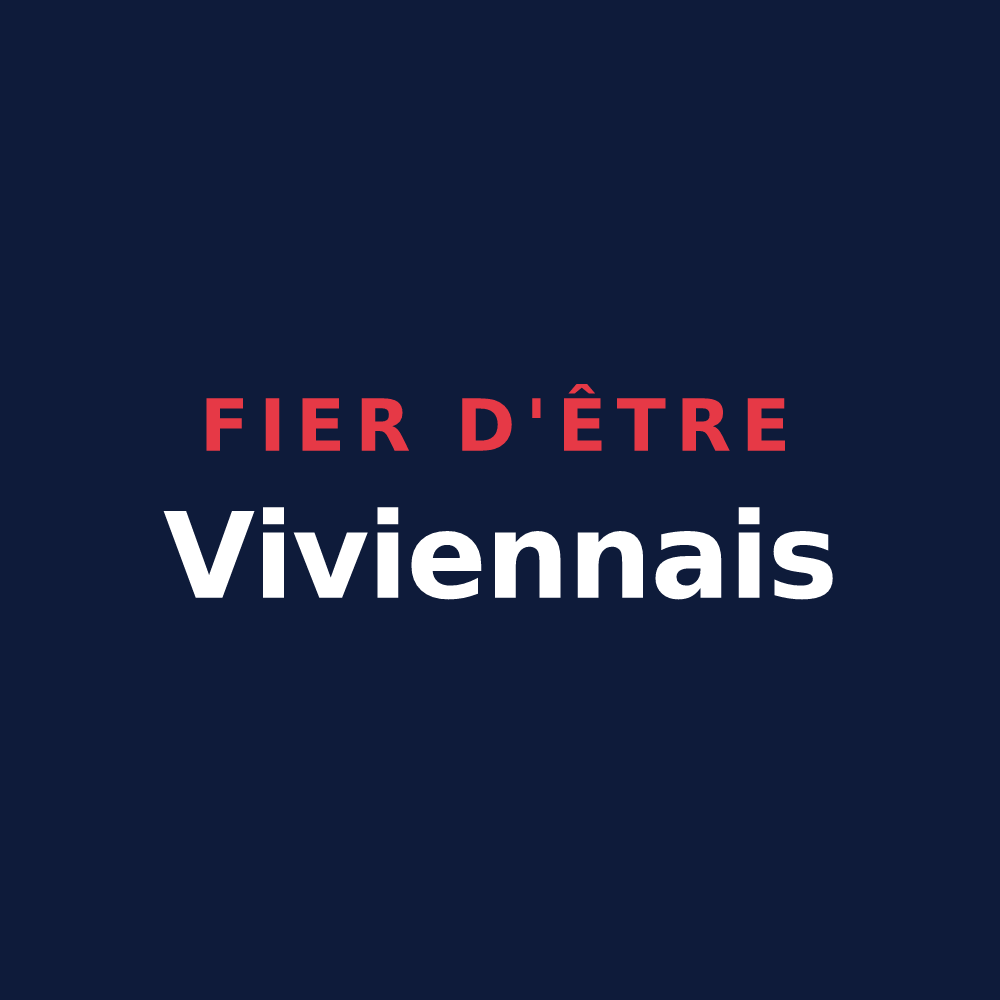 T-shirt « Fier d'être Viviennais » — design pour Saint-Vivien-de-Médoc