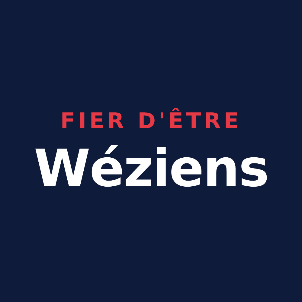 T-shirt « Fier d'être Wéziens » — design pour Saint-Witz