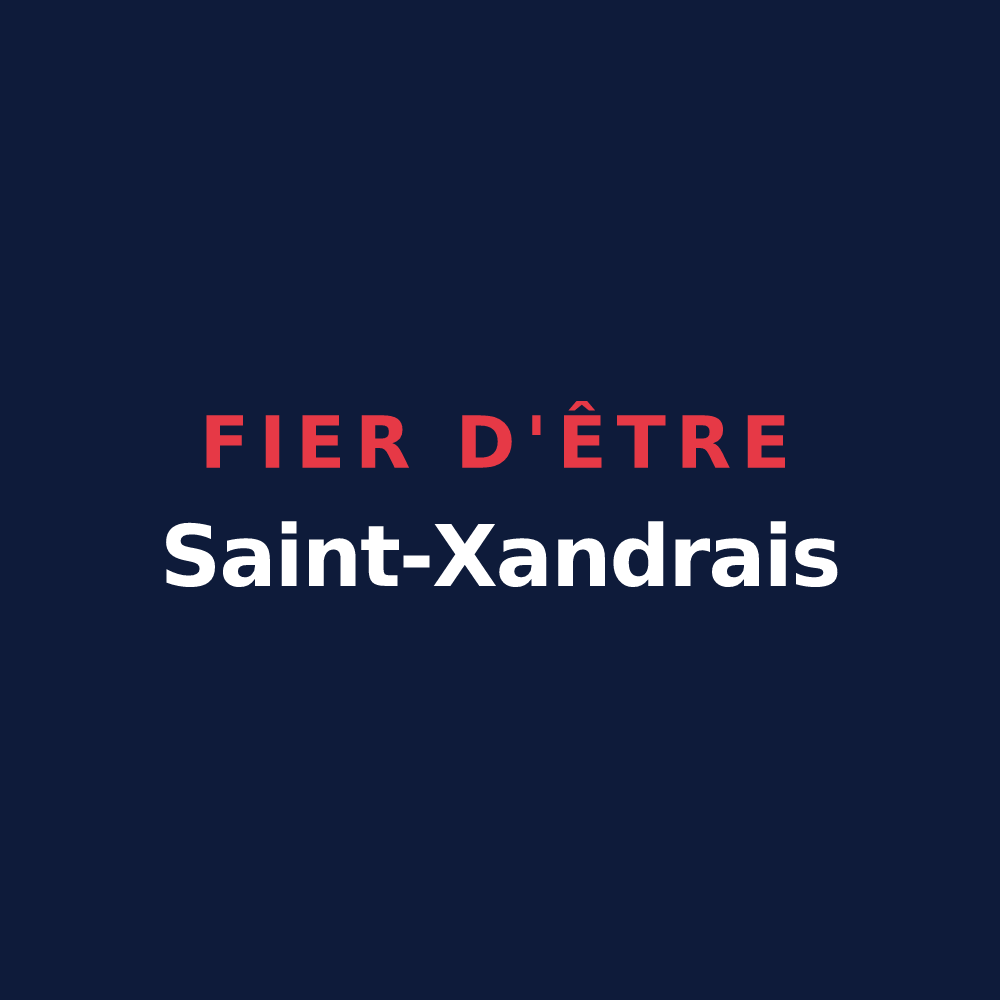 T-shirt « Fier d'être Saint-Xandrais » — design pour Saint-Xandre
