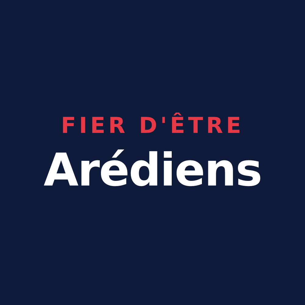T-shirt « Fier d'être Arédiens » — design pour Saint-Yrieix-sur-Charente