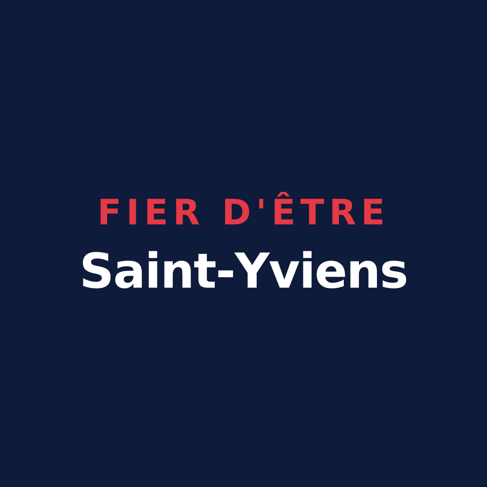 T-shirt « Fier d'être Saint-Yviens » — design pour Saint-Yvi