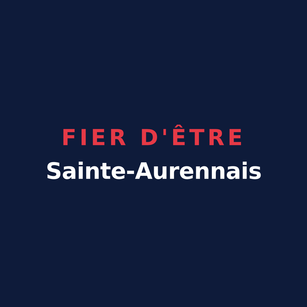 T-shirt « Fier d'être Sainte-Aurennais » — design pour Sainte-Aurence-Cazaux