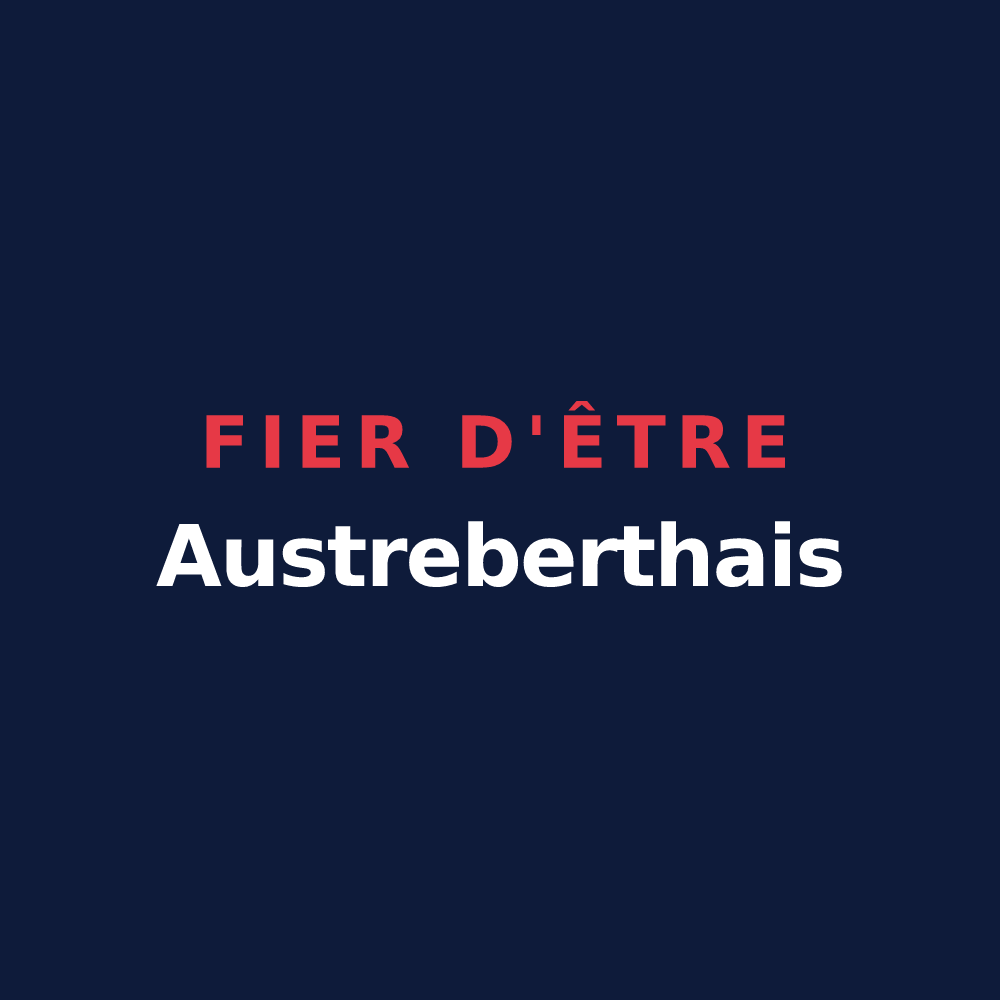 T-shirt « Fier d'être Austreberthais » — design pour Sainte-Austreberthe