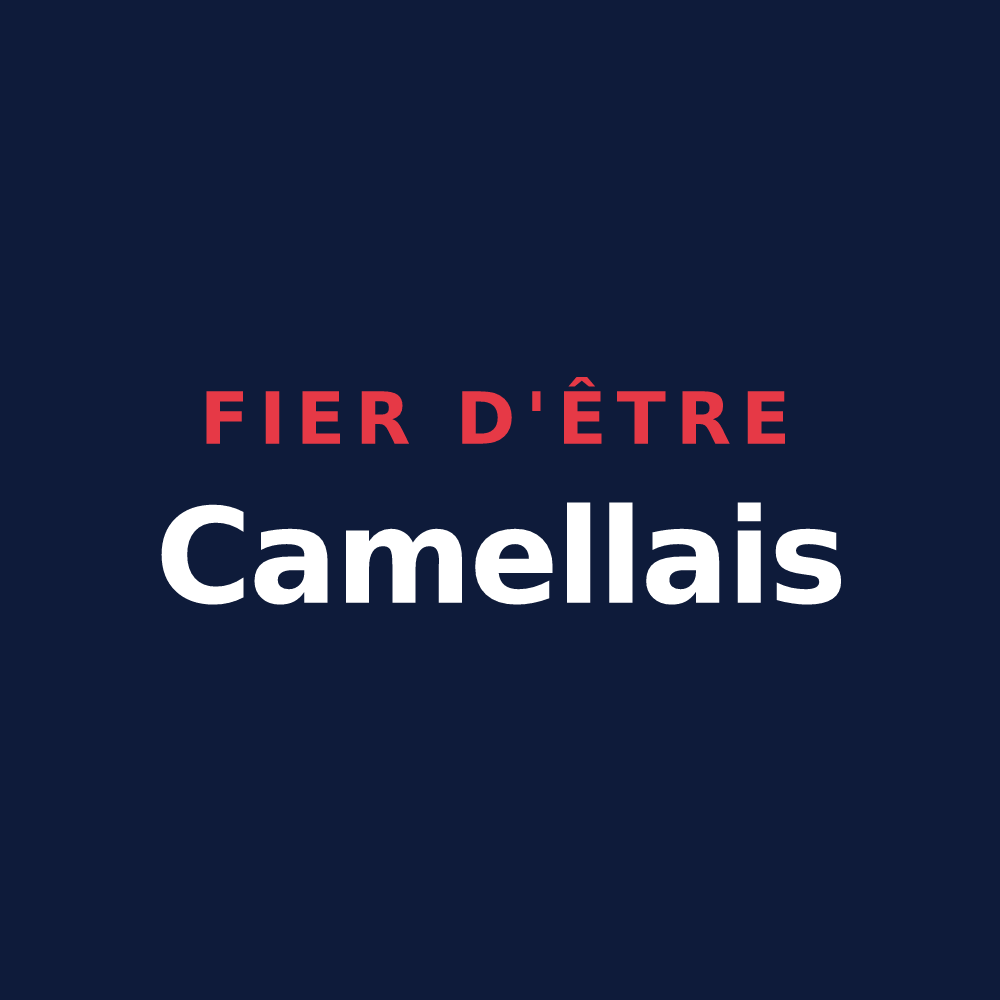 T-shirt « Fier d'être Camellais » — design pour Sainte-Camelle