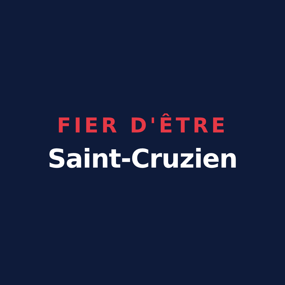 T-shirt « Fier d'être Saint-Cruzien » — design pour Sainte-Croix