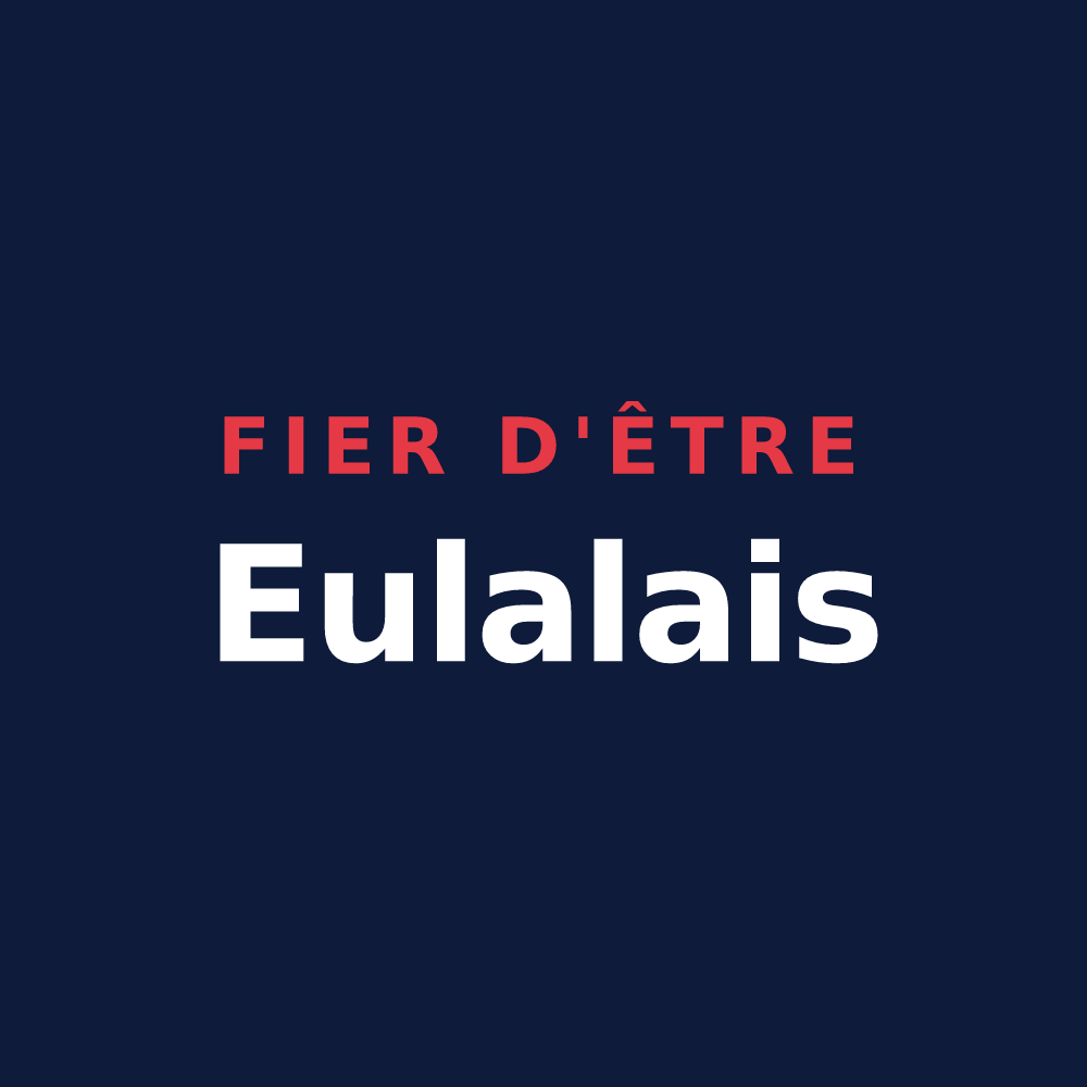 T-shirt « Fier d'être Eulalais » — design pour Sainte-Eulalie-d'Ans