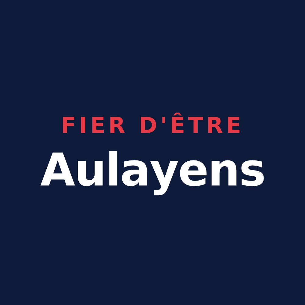 T-shirt « Fier d'être Aulayens » — design pour Sainte-Eulalie-en-Royans
