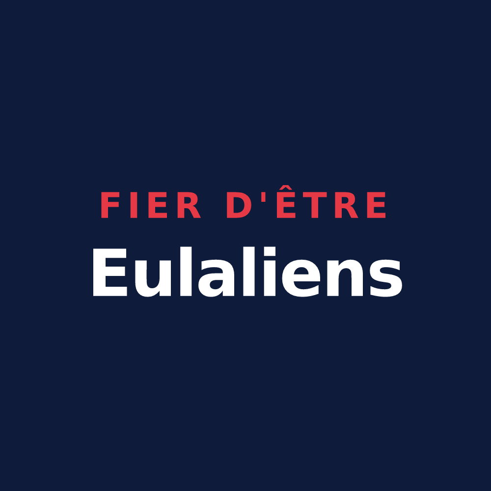 T-shirt « Fier d'être Eulaliens » — design pour Sainte-Eulalie