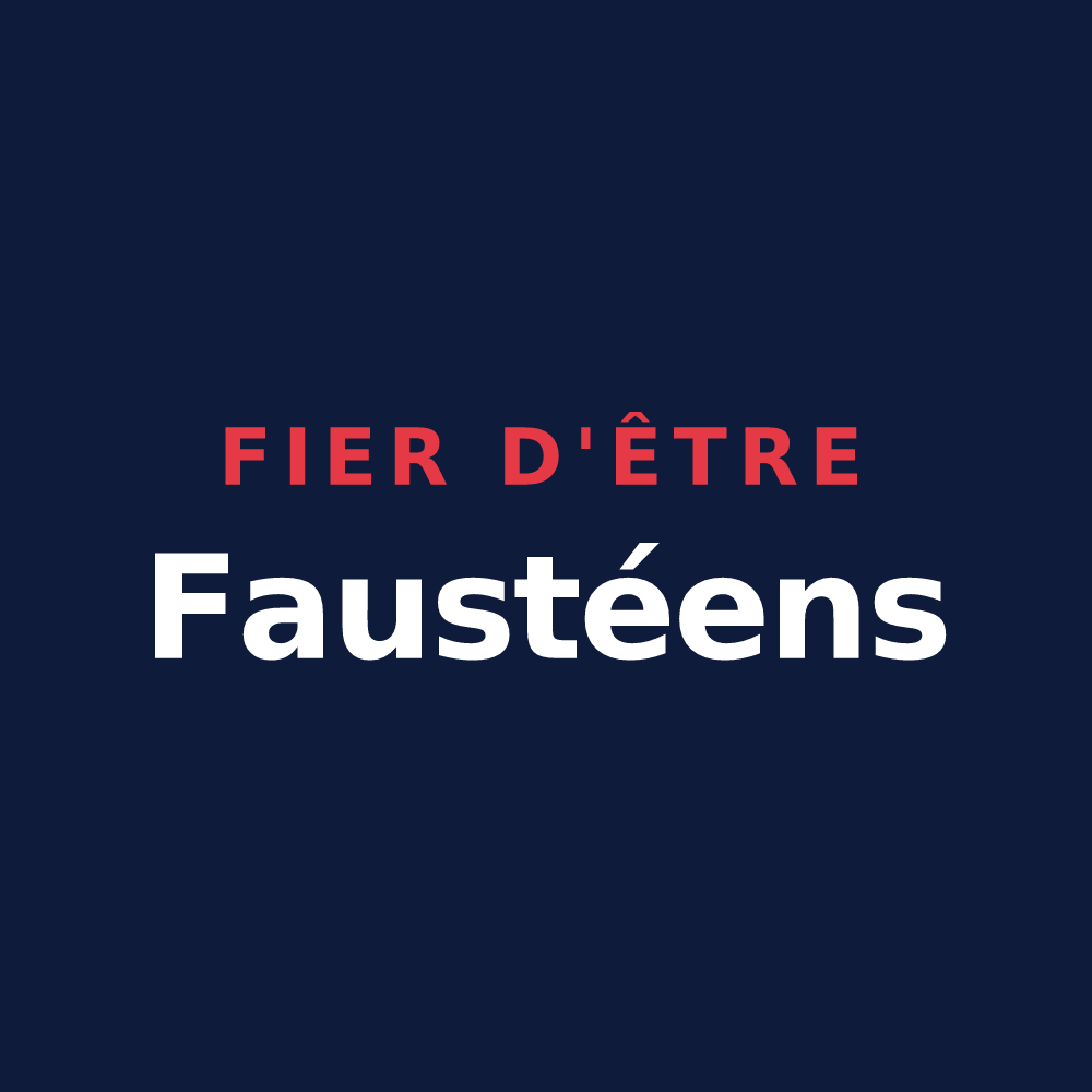 T-shirt « Fier d'être Faustéens » — design pour Sainte-Fauste