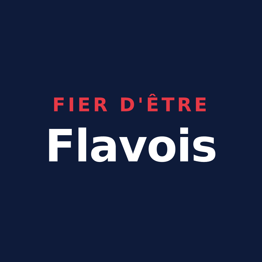 T-shirt « Fier d'être Flavois » — design pour Sainte-Flaive-des-Loups