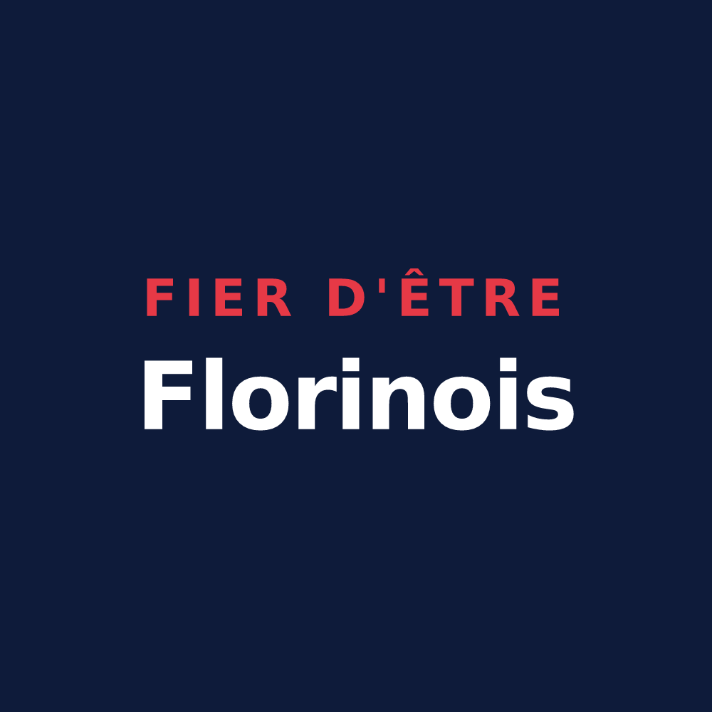 T-shirt « Fier d'être Florinois » — design pour Sainte-Florine