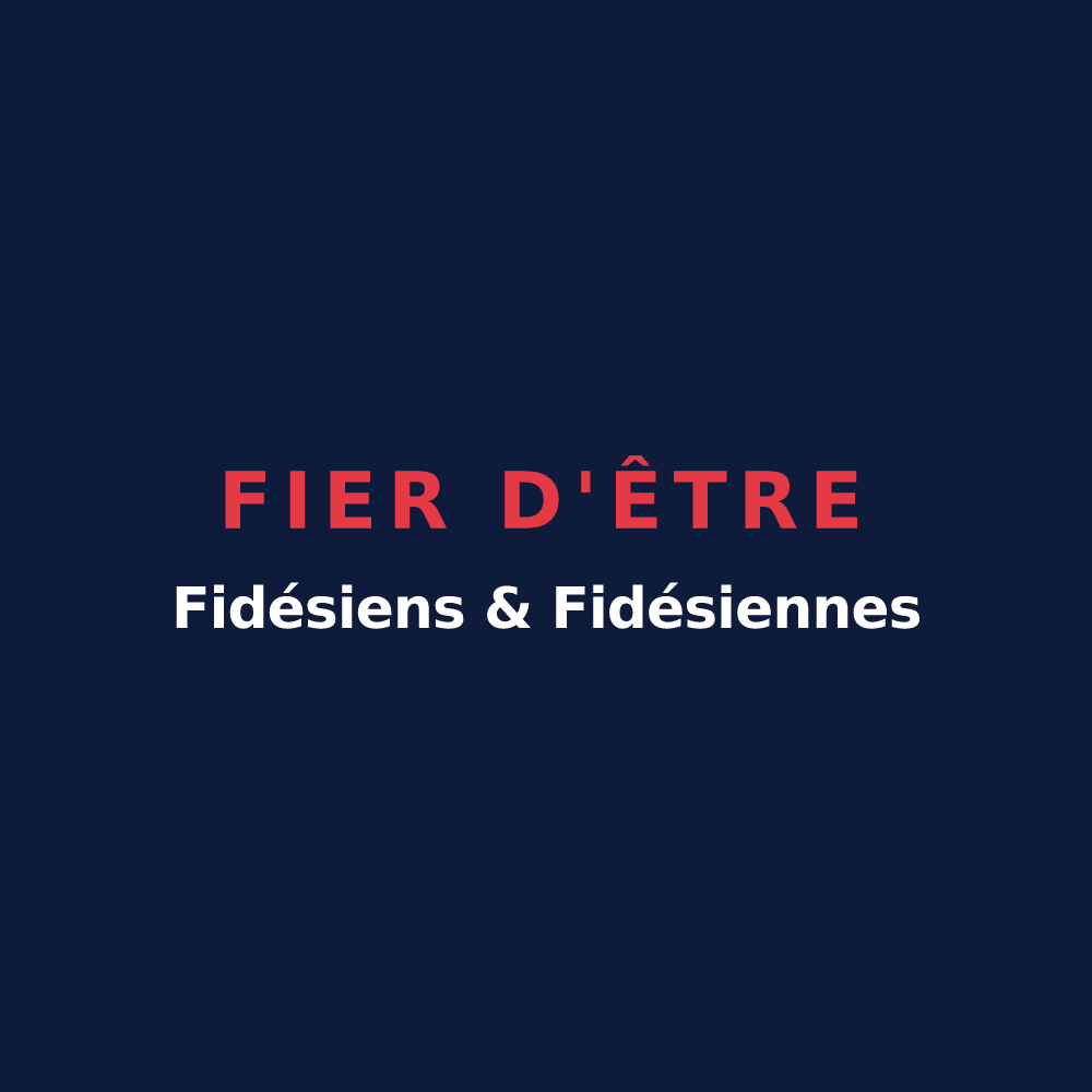 T-shirt « Fier d'être Fidésiens & Fidésiennes » — design pour Sainte-Foy