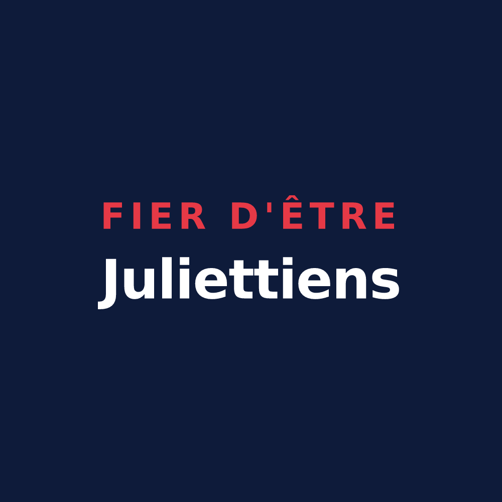 T-shirt « Fier d'être Juliettiens » — design pour Sainte-Juliette