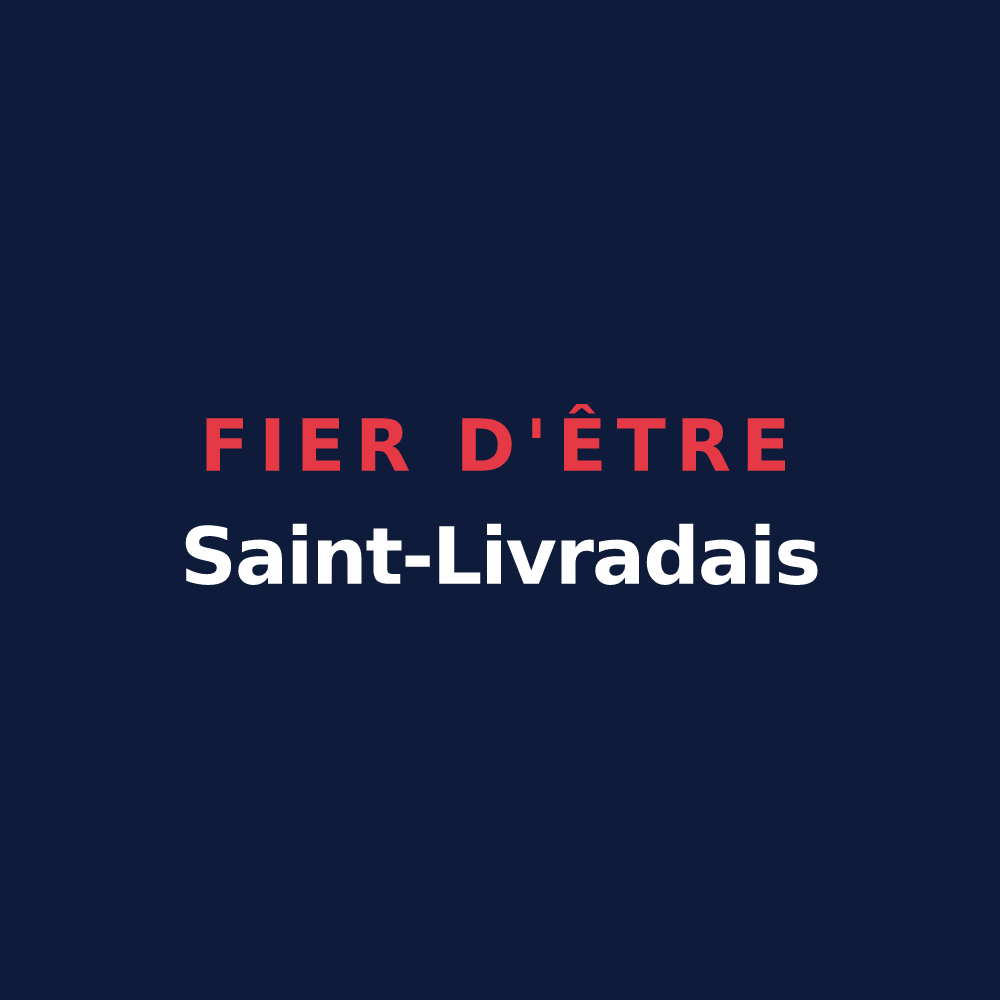 T-shirt « Fier d'être Saint-Livradais » — design pour Sainte-Livrade-sur-Lot