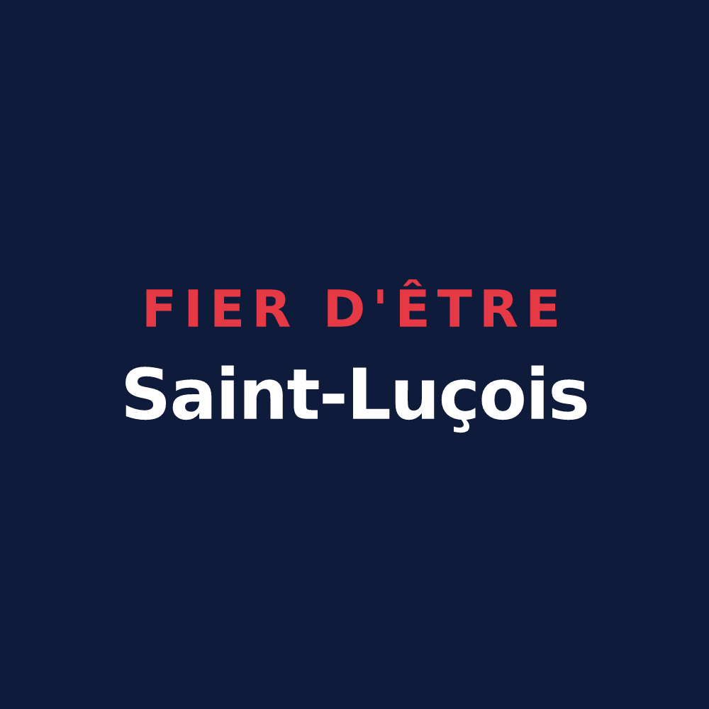 T-shirt « Fier d'être Saint-Luçois » — design pour Sainte-Luce