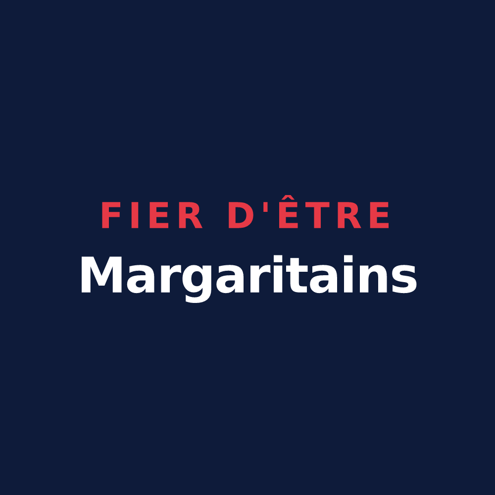 T-shirt « Fier d'être Margaritains » — design pour Sainte-Marguerite
