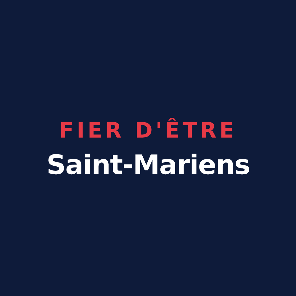 T-shirt « Fier d'être Saint-Mariens » — design pour Sainte-Marie