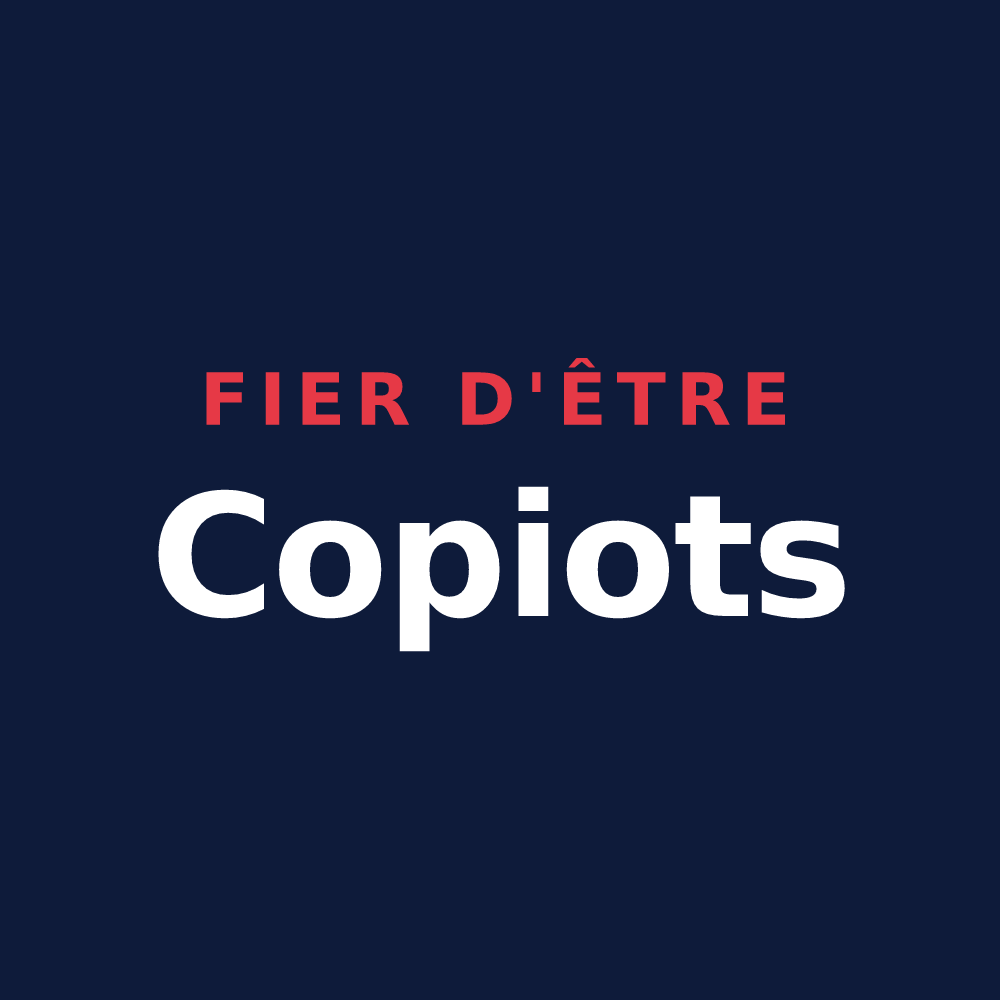 T-shirt « Fier d'être Copiots » — design pour Sainte-Marie-à-Py