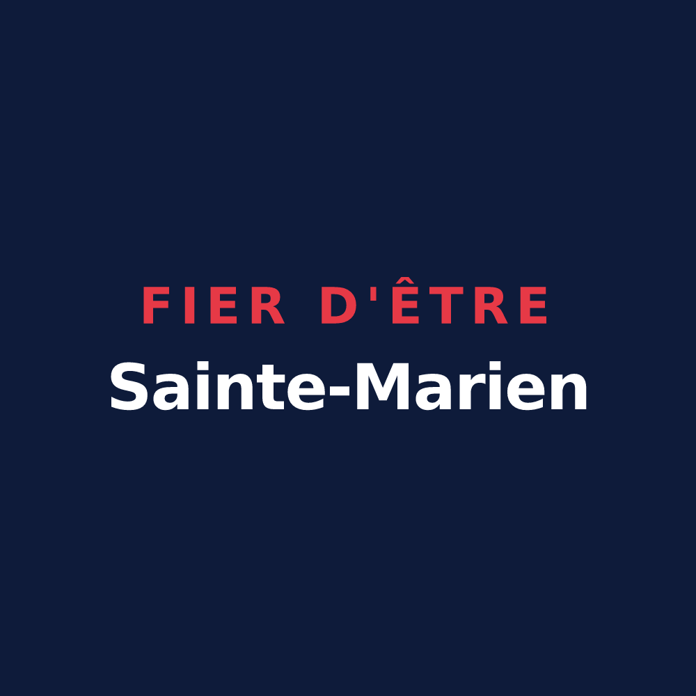 T-shirt « Fier d'être Sainte-Marien » — design pour Sainte-Marie-aux-Mines