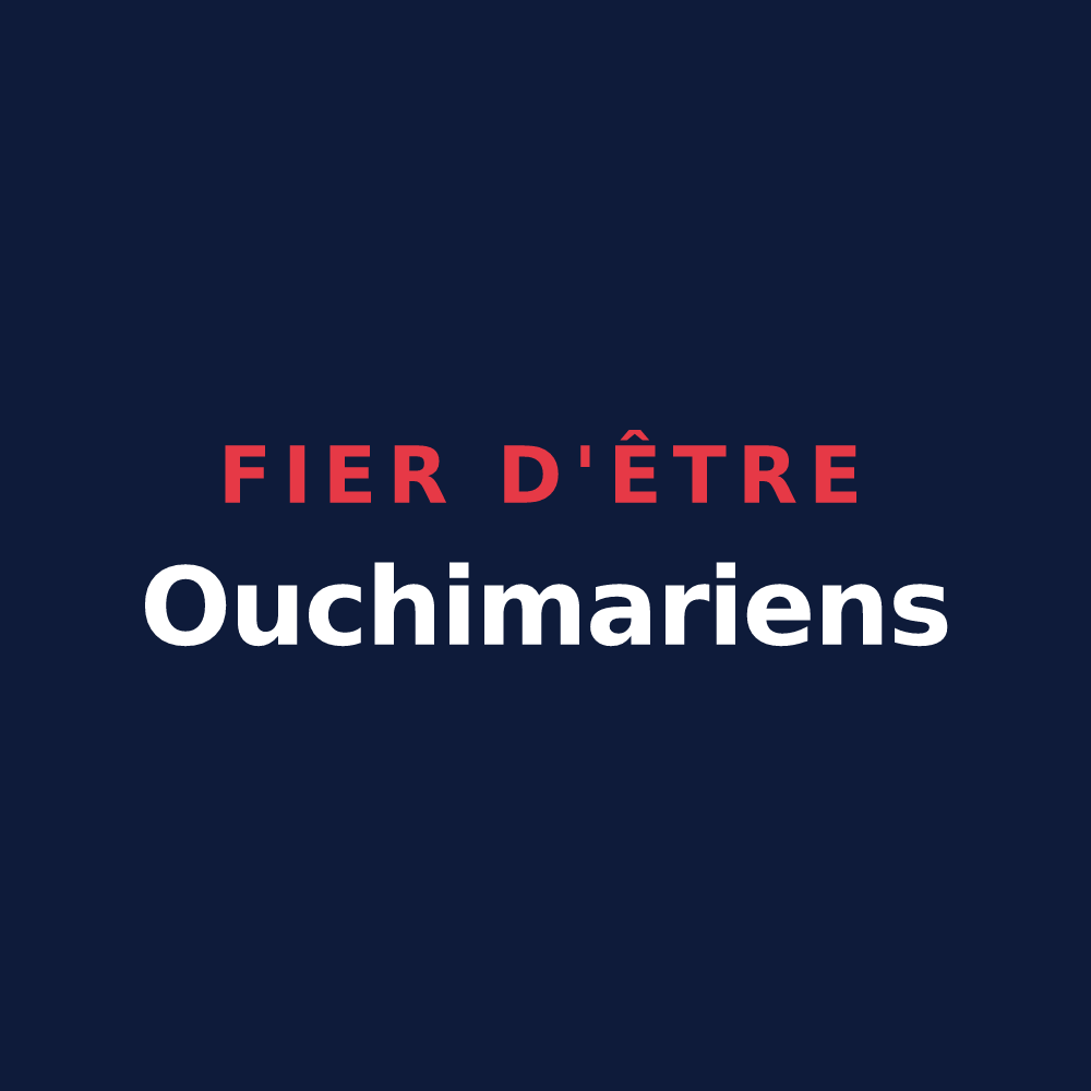 T-shirt « Fier d'être Ouchimariens » — design pour Sainte-Marie-sur-Ouche