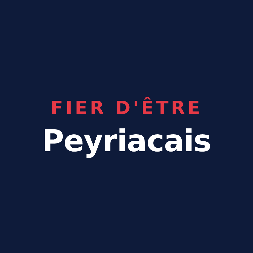 T-shirt « Fier d'être Peyriacais » — design pour Sainte-Maure-de-Peyriac