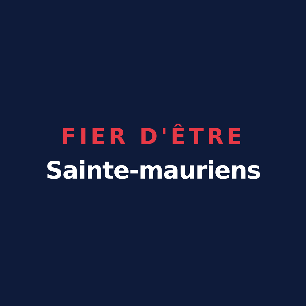 T-shirt « Fier d'être Sainte-mauriens » — design pour Sainte-Maure-de-Touraine