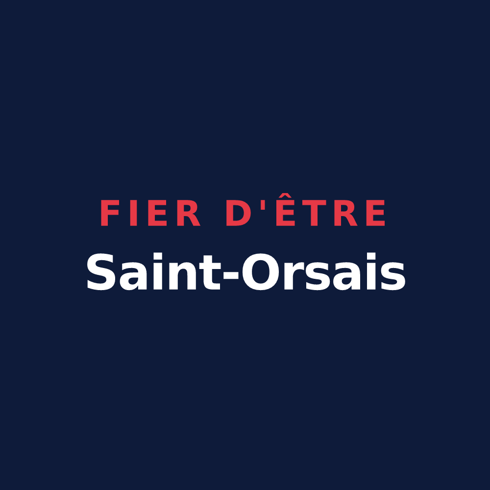 T-shirt « Fier d'être Saint-Orsais » — design pour Sainte-Orse
