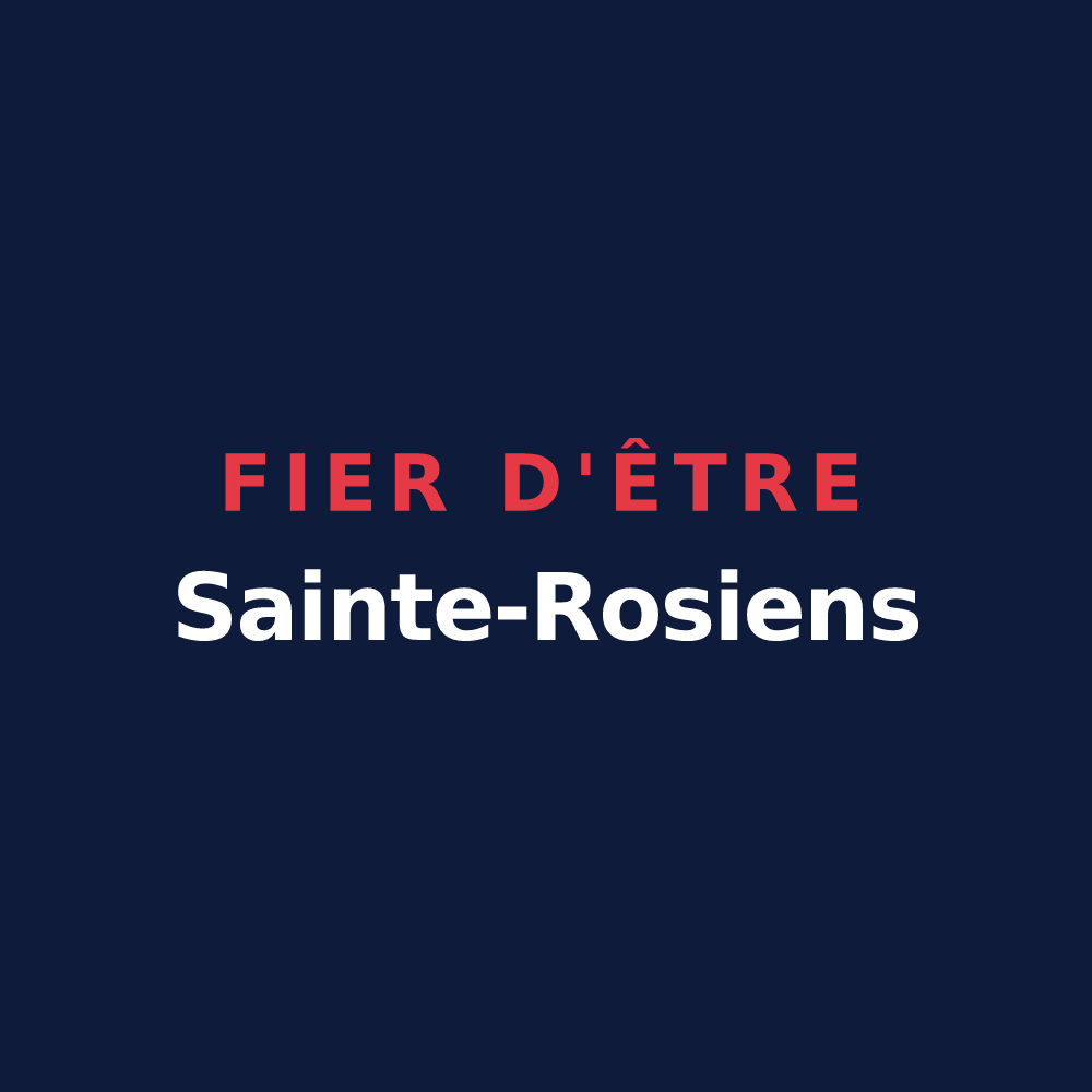 T-shirt « Fier d'être Sainte-Rosiens » — design pour Sainte-Rose