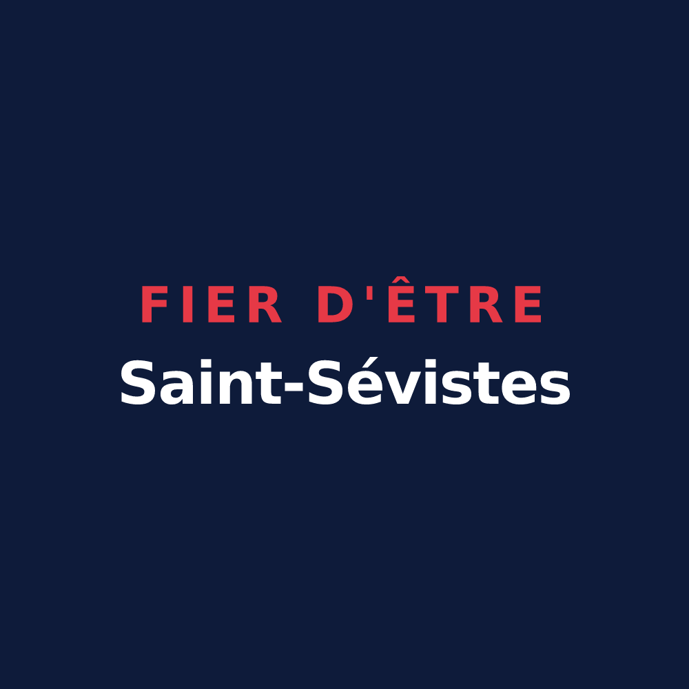 T-shirt « Fier d'être Saint-Sévistes » — design pour Sainte-Sève