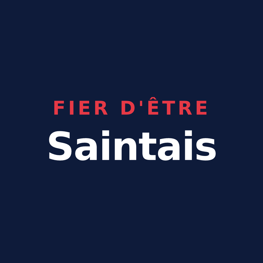 T-shirt « Fier d'être Saintais » — design pour Saintes