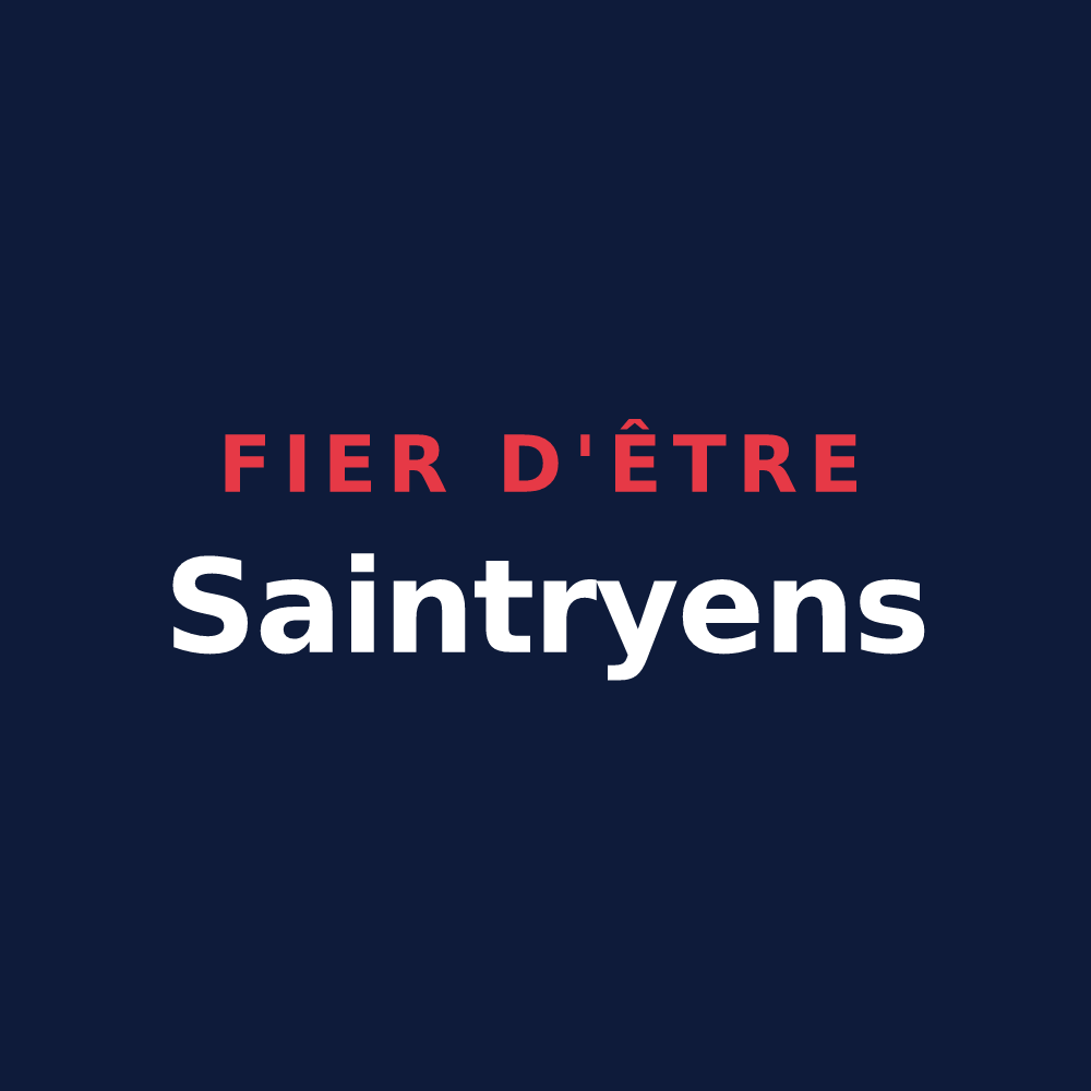 T-shirt « Fier d'être Saintryens » — design pour Saintry-sur-Seine