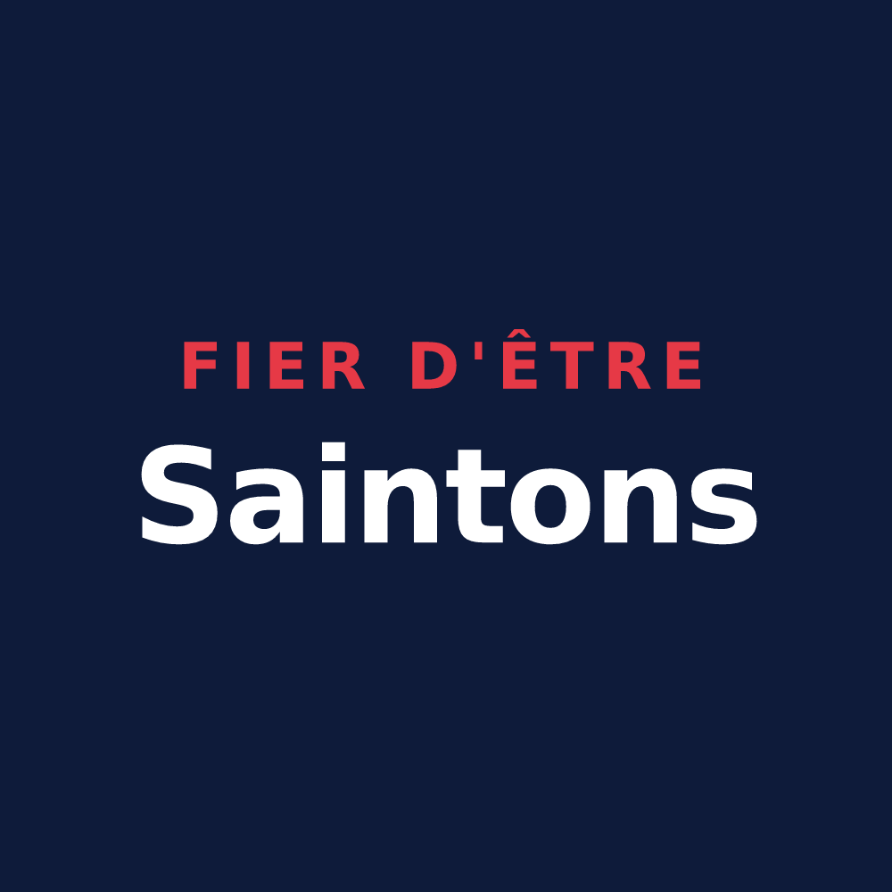 T-shirt « Fier d'être Saintons » — design pour Saints-en-Puisaye