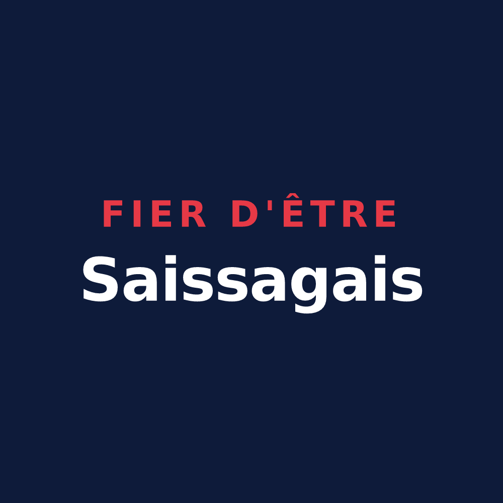 T-shirt « Fier d'être Saissagais » — design pour Saissac
