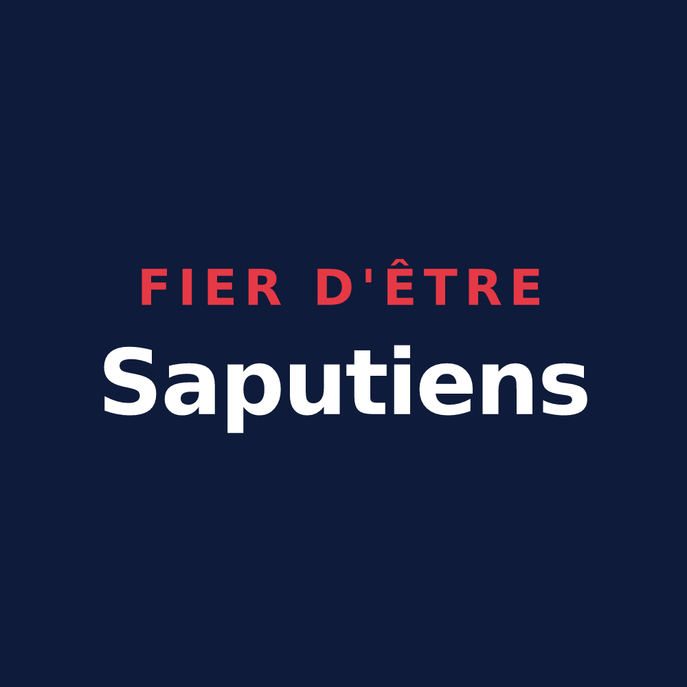 T-shirt « Fier d'être Saputiens » — design pour Saivres