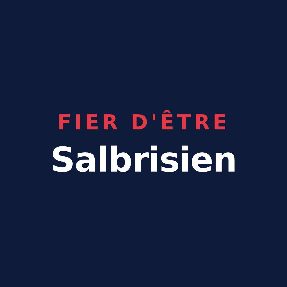 T-shirt « Fier d'être Salbrisien » — design pour Salbris