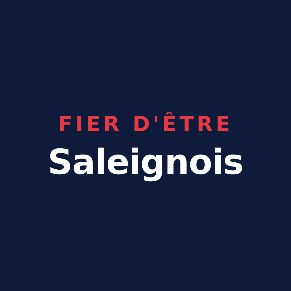 T-shirt « Fier d'être Saleignois » — design pour Saleignes
