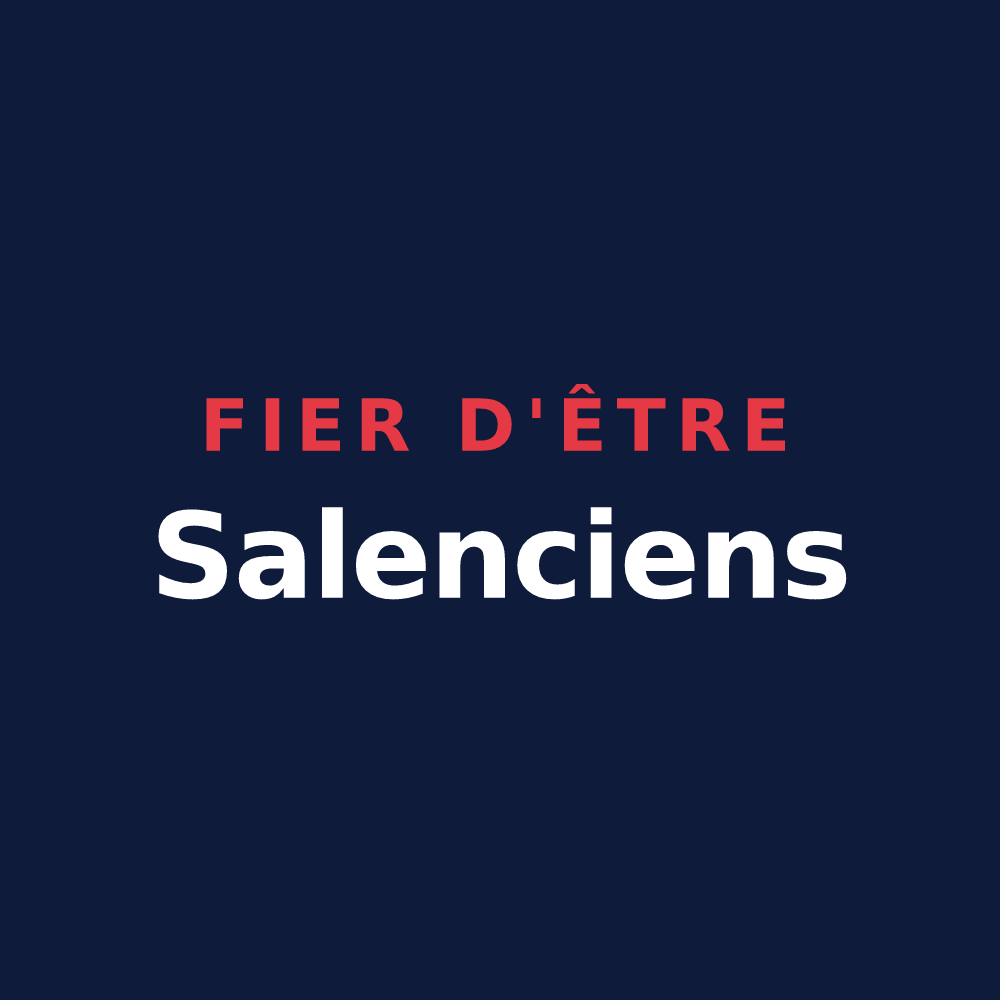 T-shirt « Fier d'être Salenciens » — design pour Salency