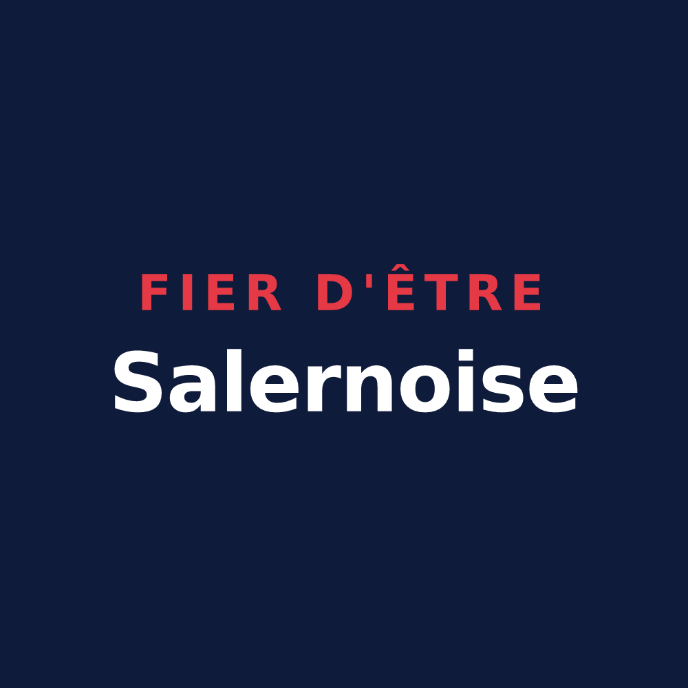 T-shirt « Fier d'être Salernoise » — design pour Salernes