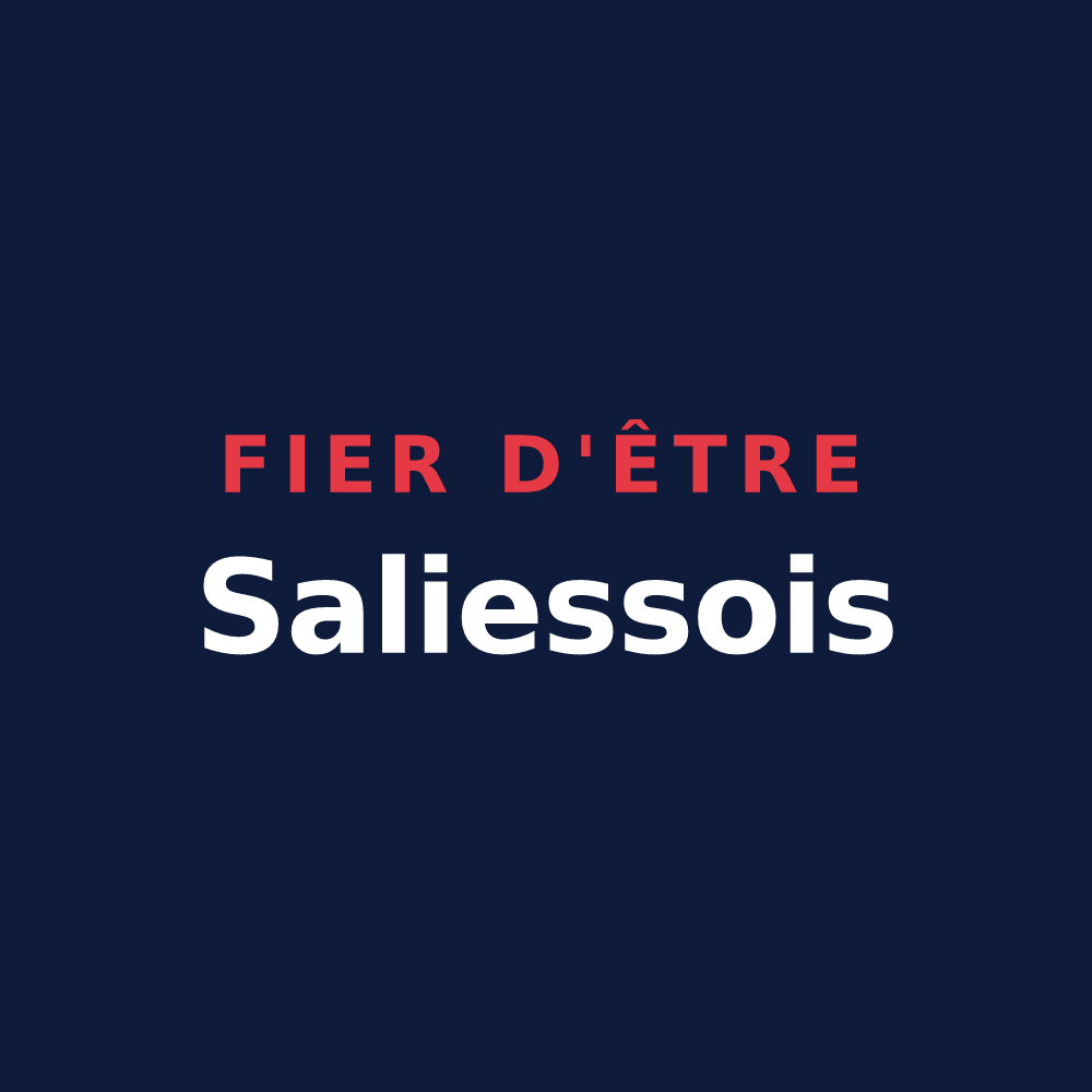 T-shirt « Fier d'être Saliessois » — design pour Saliès