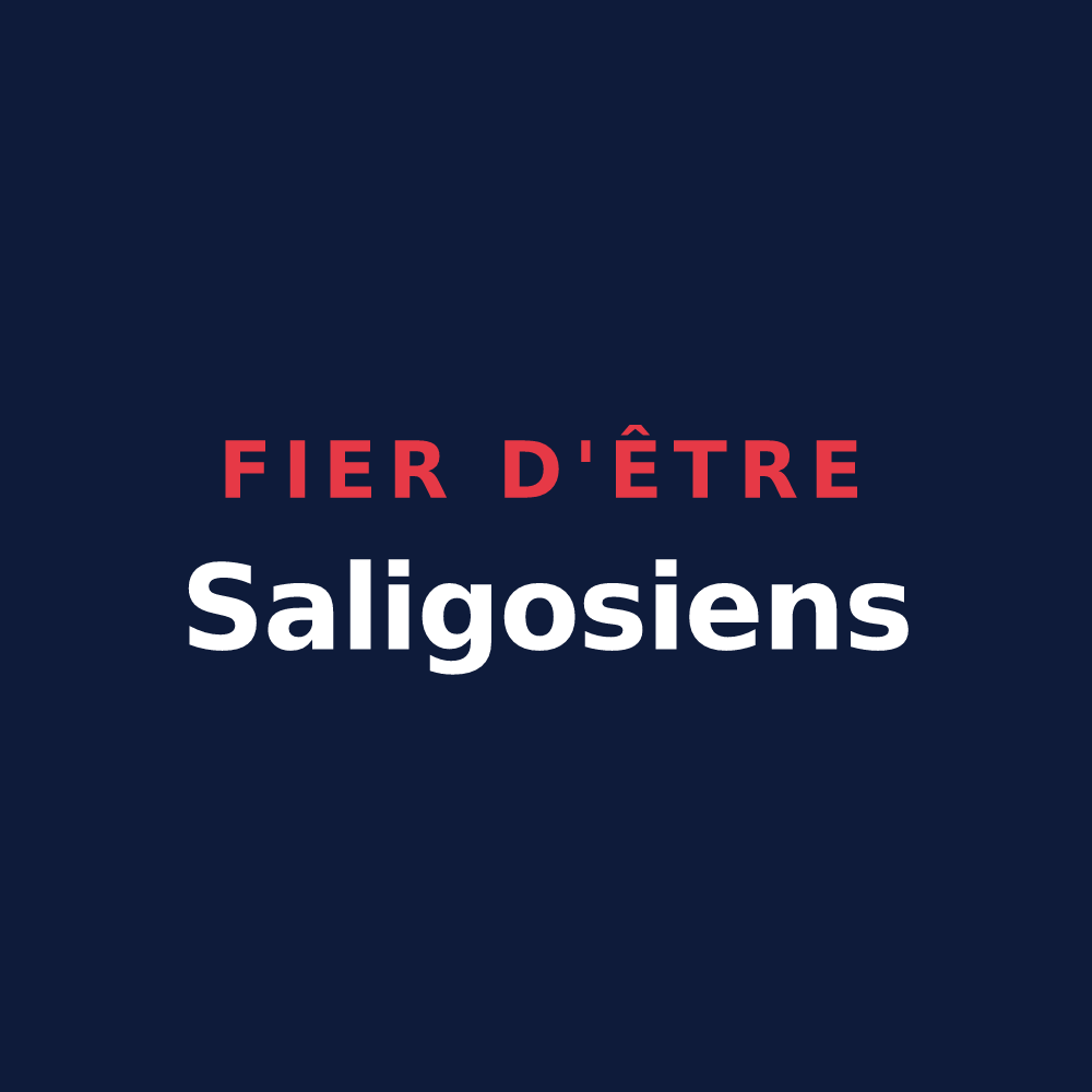 T-shirt « Fier d'être Saligosiens » — design pour Saligos