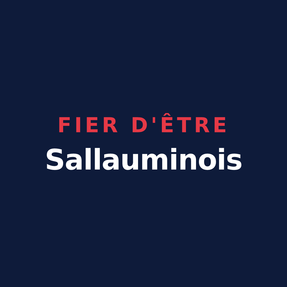 T-shirt « Fier d'être Sallauminois » — design pour Sallaumines
