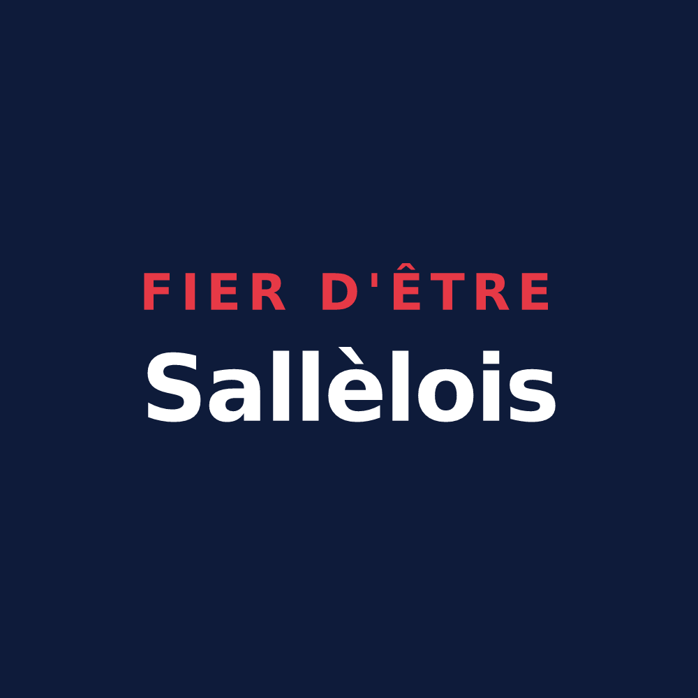T-shirt « Fier d'être Sallèlois » — design pour Sallèles-Cabardès