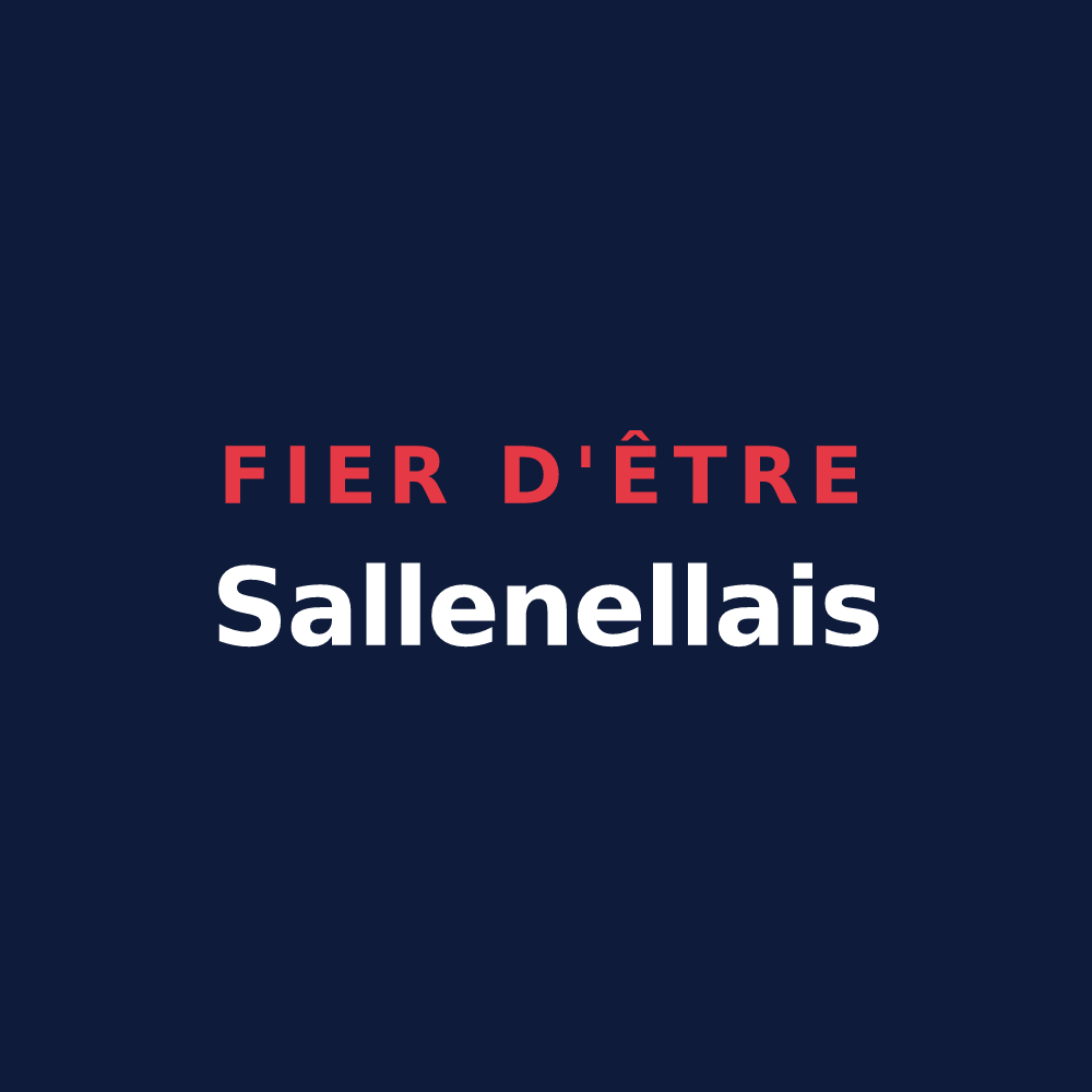 T-shirt « Fier d'être Sallenellais » — design pour Sallenelles
