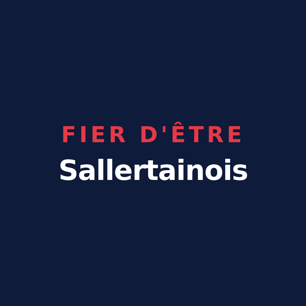 T-shirt « Fier d'être Sallertainois » — design pour Sallertaine