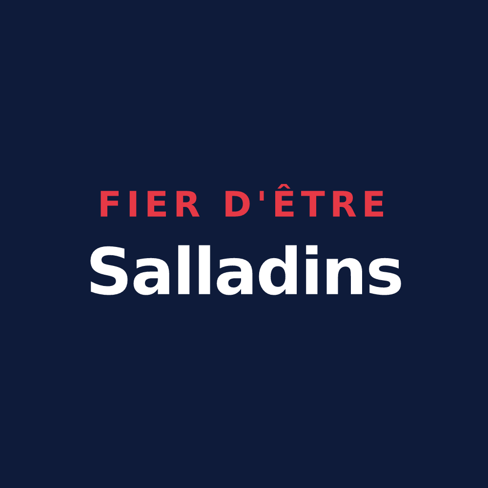 T-shirt « Fier d'être Salladins » — design pour Salles