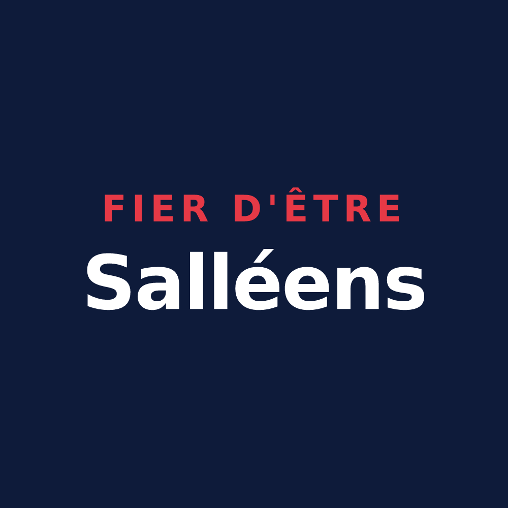 T-shirt « Fier d'être Salléens » — design pour Salles-d'Angles