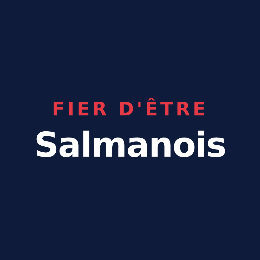 T-shirt « Fier d'être Salmanois » — design pour Salmagne