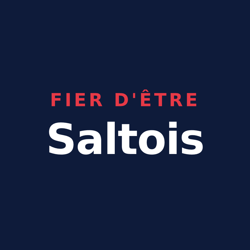 T-shirt « Fier d'être Saltois » — design pour Salt-en-Donzy
